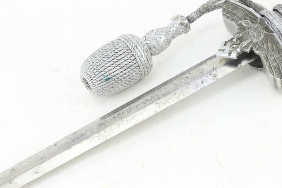 SOLD - 2nd Model Luftwaffe Dagger with Hanger and Portepee - Krebs - Image 6