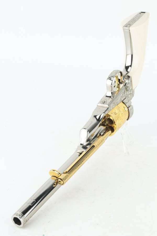 Gorgeous, Engraved Colt Model 1860 Army w/ Richards Conversion - Image 9