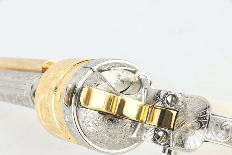 Gorgeous, Engraved Colt Model 1860 Army w/ Richards Conversion - Image 6