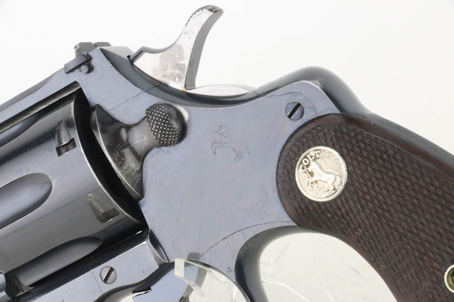 SOLD - Excellent 1950 Colt Officers Model Target Revolver - .38 - Image 8