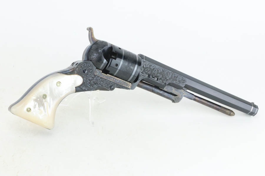SOLD - Cased Samuel Colt Texas Paterson Revolver - US Historical Society - Image 5