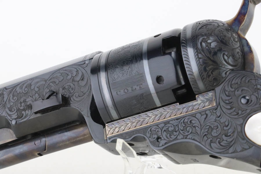 SOLD - Cased Samuel Colt Texas Paterson Revolver - US Historical Society - Image 8