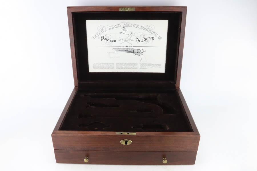 SOLD - Cased Samuel Colt Texas Paterson Revolver - US Historical Society - Image 14