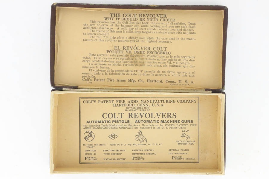 Minty, Boxed Colt Pocket Positive Revolver - 1935 Mfg - Image 14