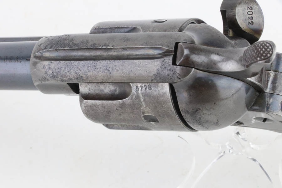 SOLD - Rare Colt Single Action Cavalry Model - 1883 Mfg - Image 8