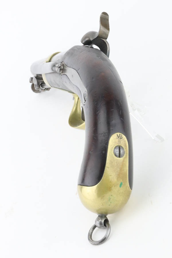 French Tulle Mle 1837 Navy Percussion Pistol - Image 3