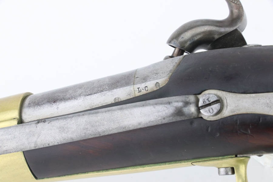 French Tulle Mle 1837 Navy Percussion Pistol - Image 7