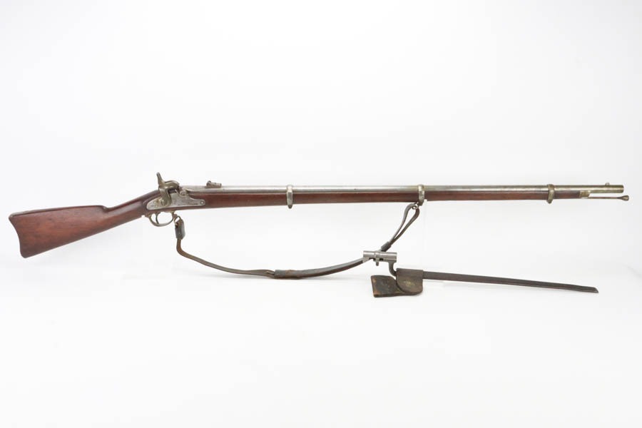 SOLD - Scarce S.N. & W.T.C Contract Model 1863 Musket w/ Bayonet - 1864 mfg - Image 13