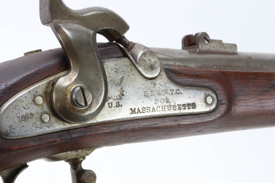 SOLD - Scarce S.N. & W.T.C Contract Model 1863 Musket w/ Bayonet - 1864 mfg - Image 18