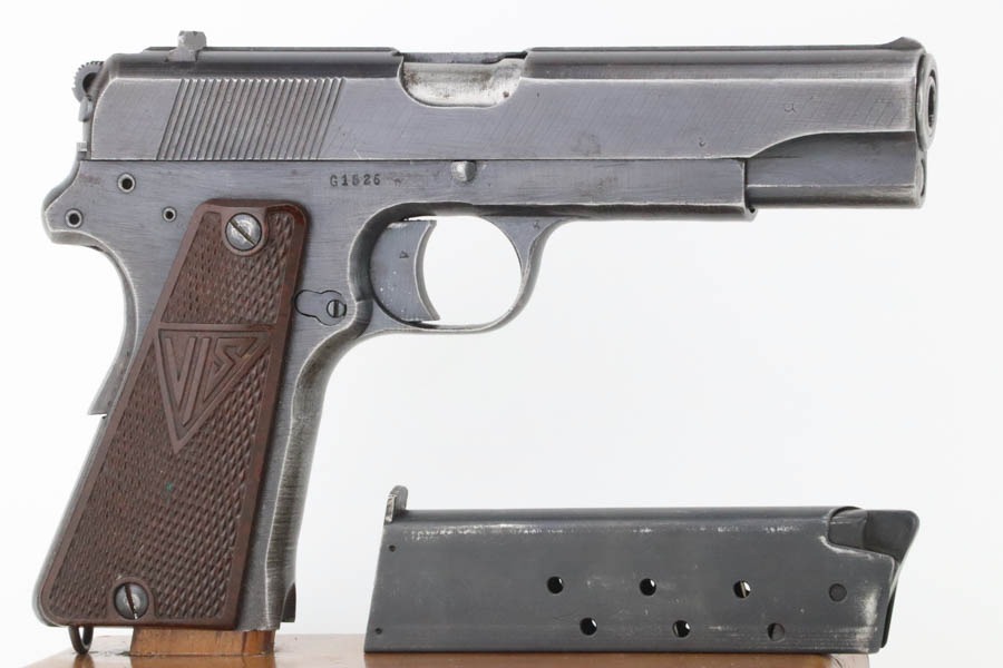 SOLD - Excellent Nazi Radom VIS 35 - Scarce Red Grips - Image 4