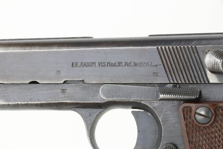 SOLD - Excellent Nazi Radom VIS 35 - Scarce Red Grips - Image 7