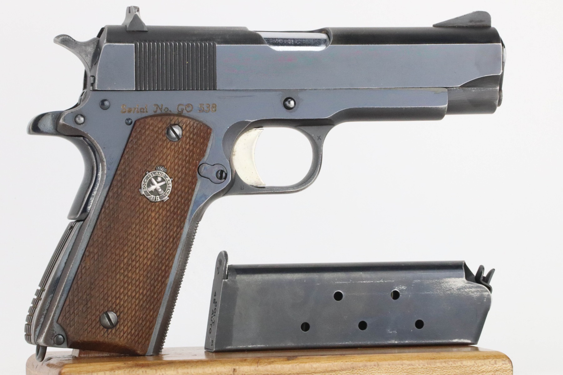 SOLD - Very Rare Rock Island Arsenal M15 General Officer's Model - Image 4