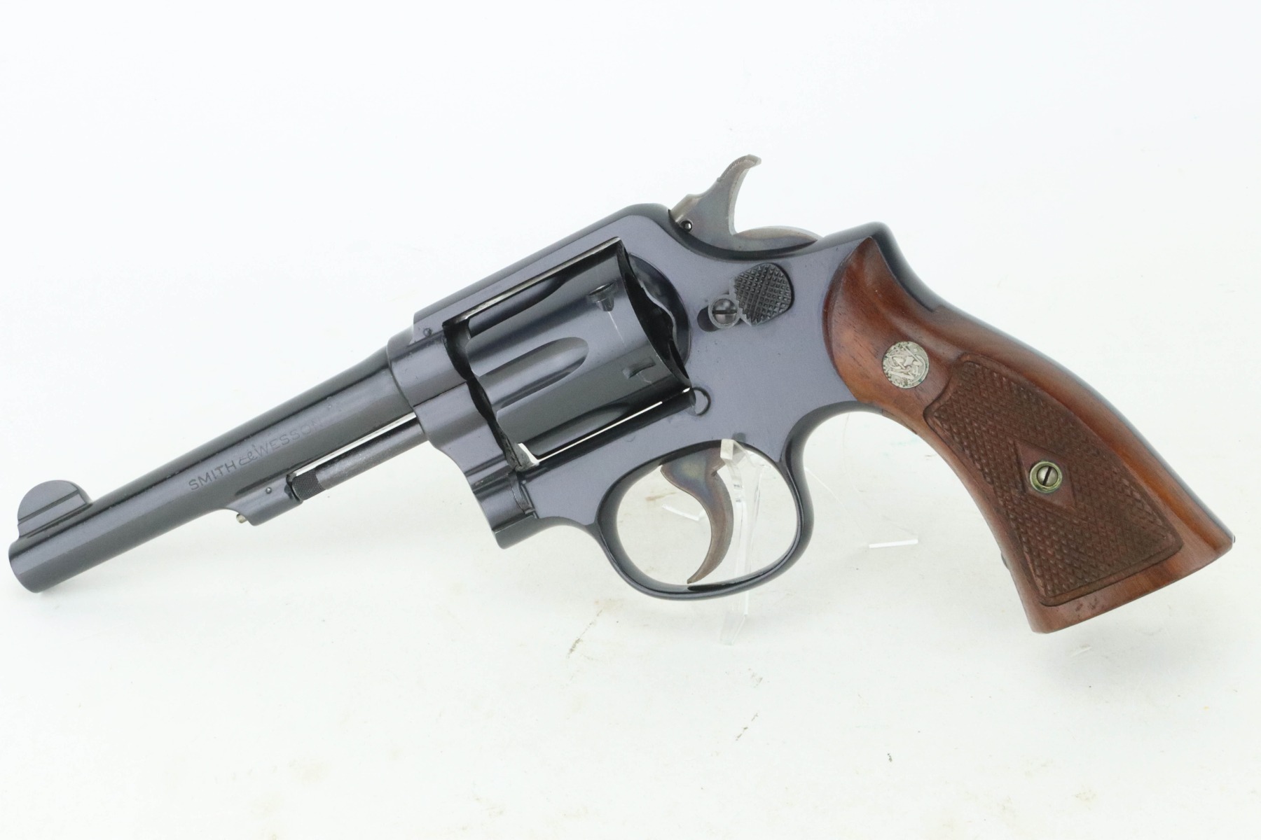 SOLD - Mint, Boxed Smith & Wesson .38 M&P Revolver - With Factory Letter - Image 3