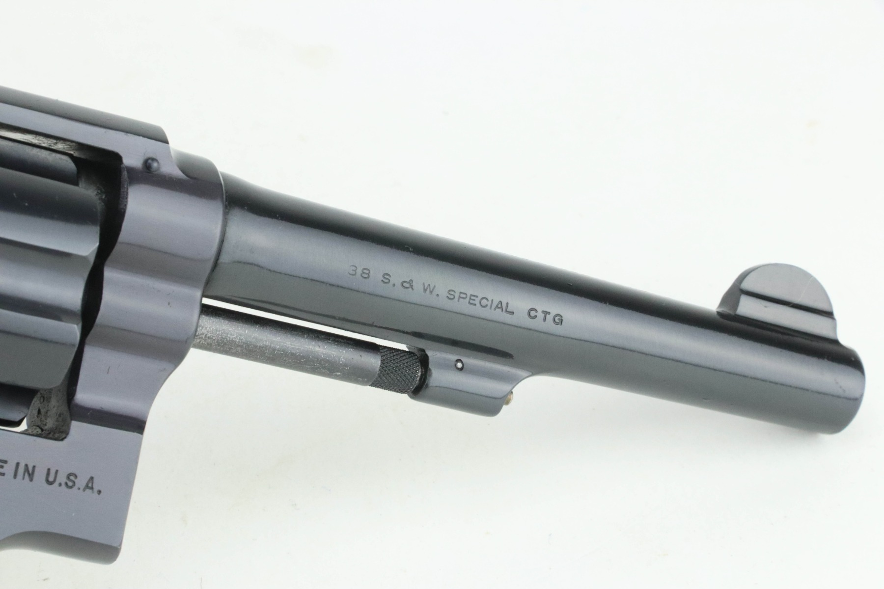 SOLD - Mint, Boxed Smith & Wesson .38 M&P Revolver - With Factory Letter - Image 10