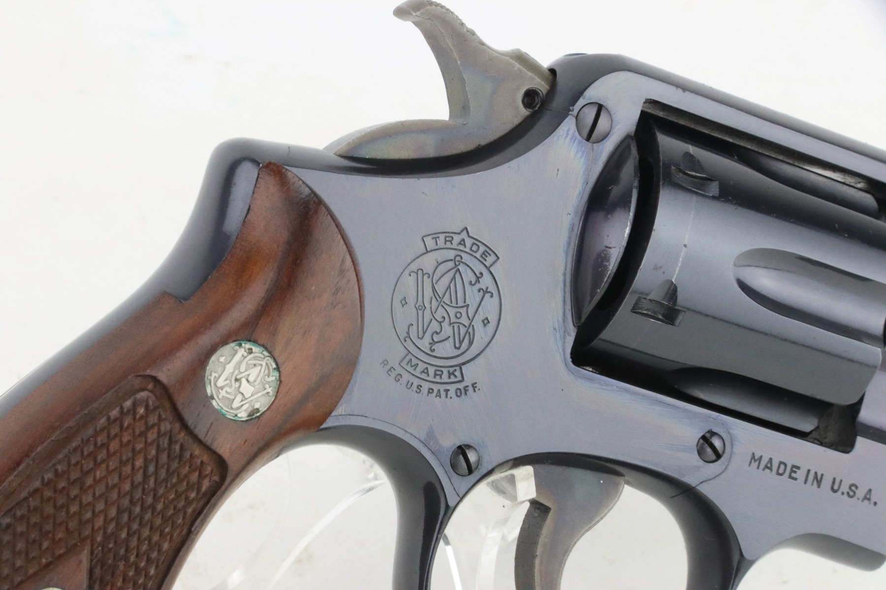 SOLD - Mint, Boxed Smith & Wesson .38 M&P Revolver - With Factory Letter - Image 12