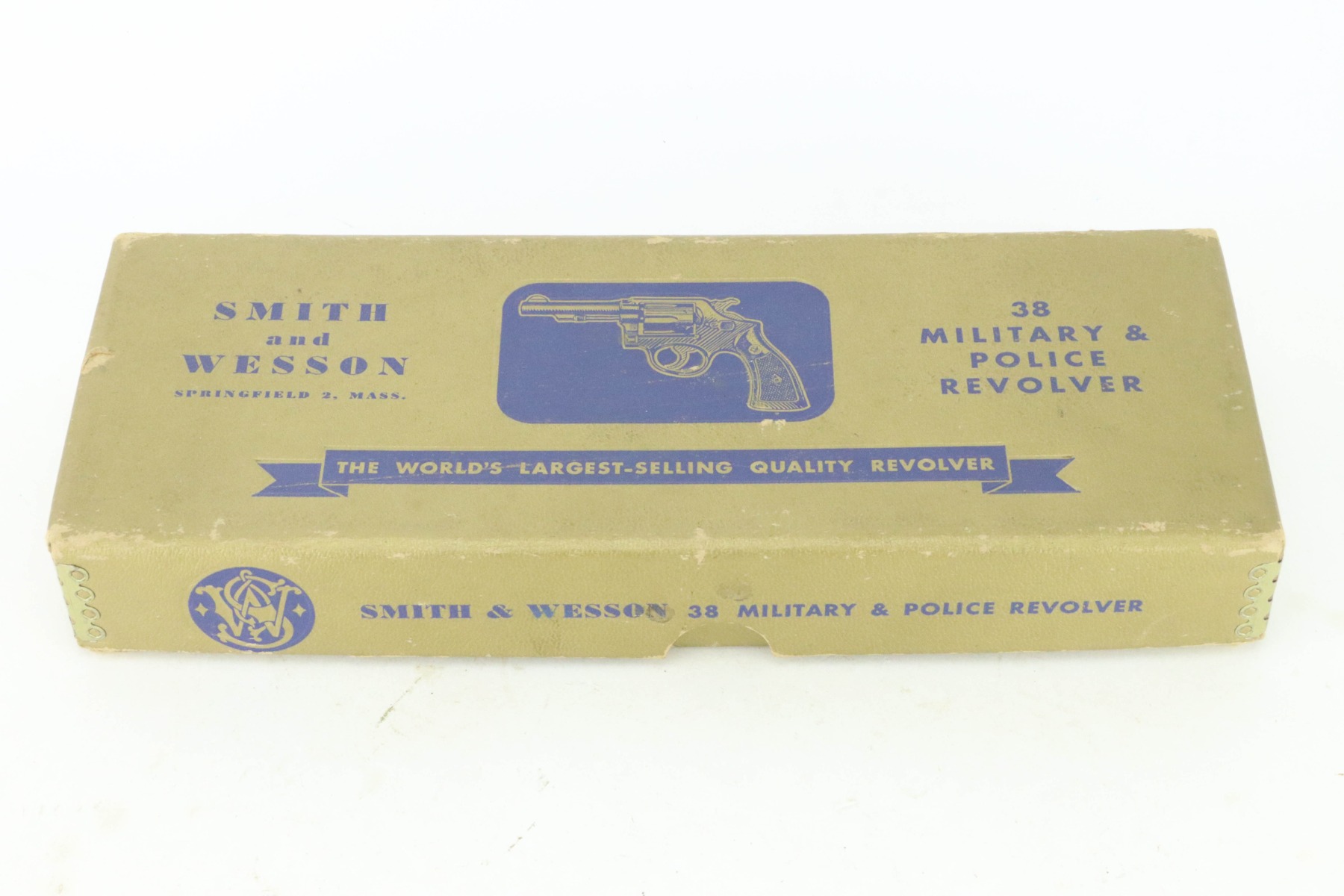 SOLD - Mint, Boxed Smith & Wesson .38 M&P Revolver - With Factory Letter - Image 16
