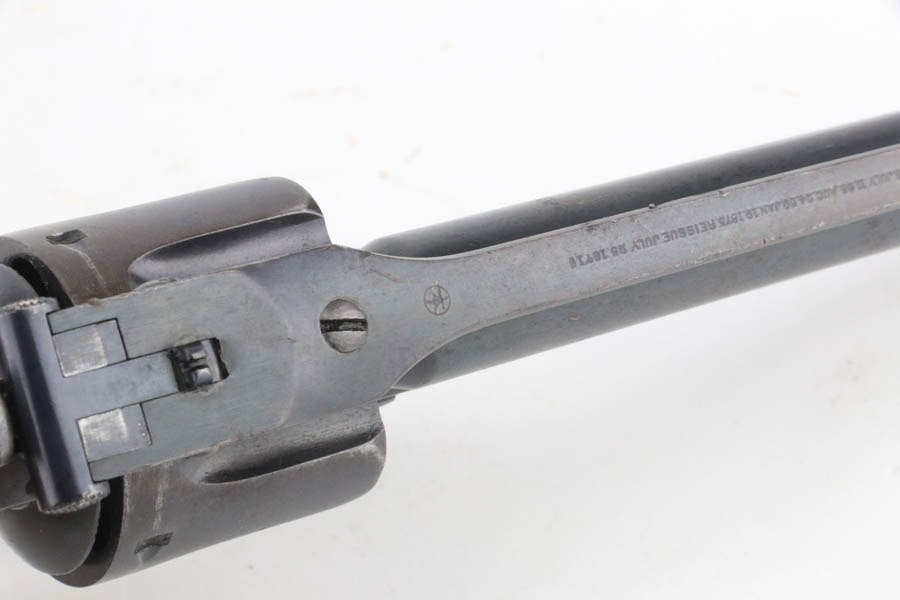 Rare Imperial Japanese Army S&W New Model No 3 Revolver - w/ WW2 Capture Doc - Image 9
