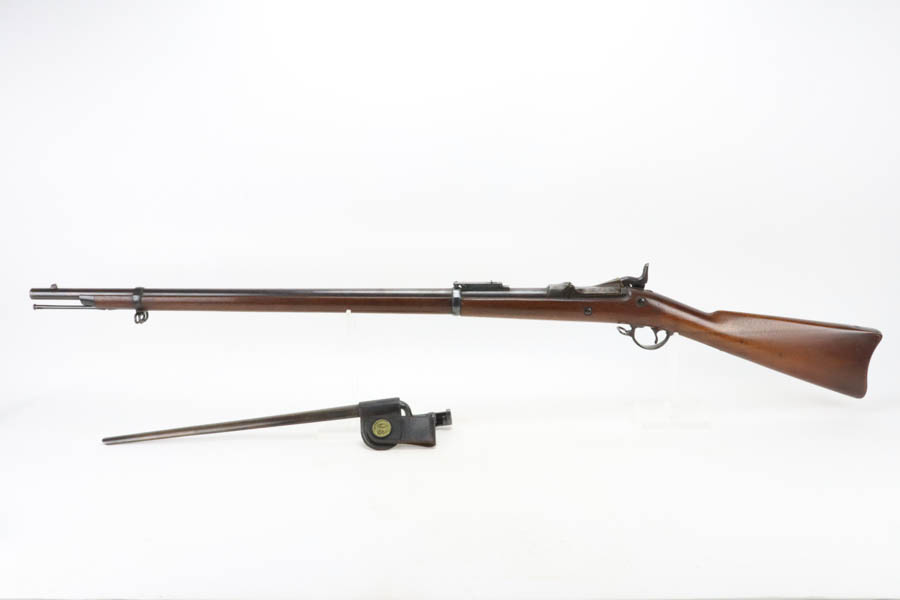 SOLD - Fantastic Springfield 1884 Trapdoor w/ Socket Bayonet - 1889 mfg