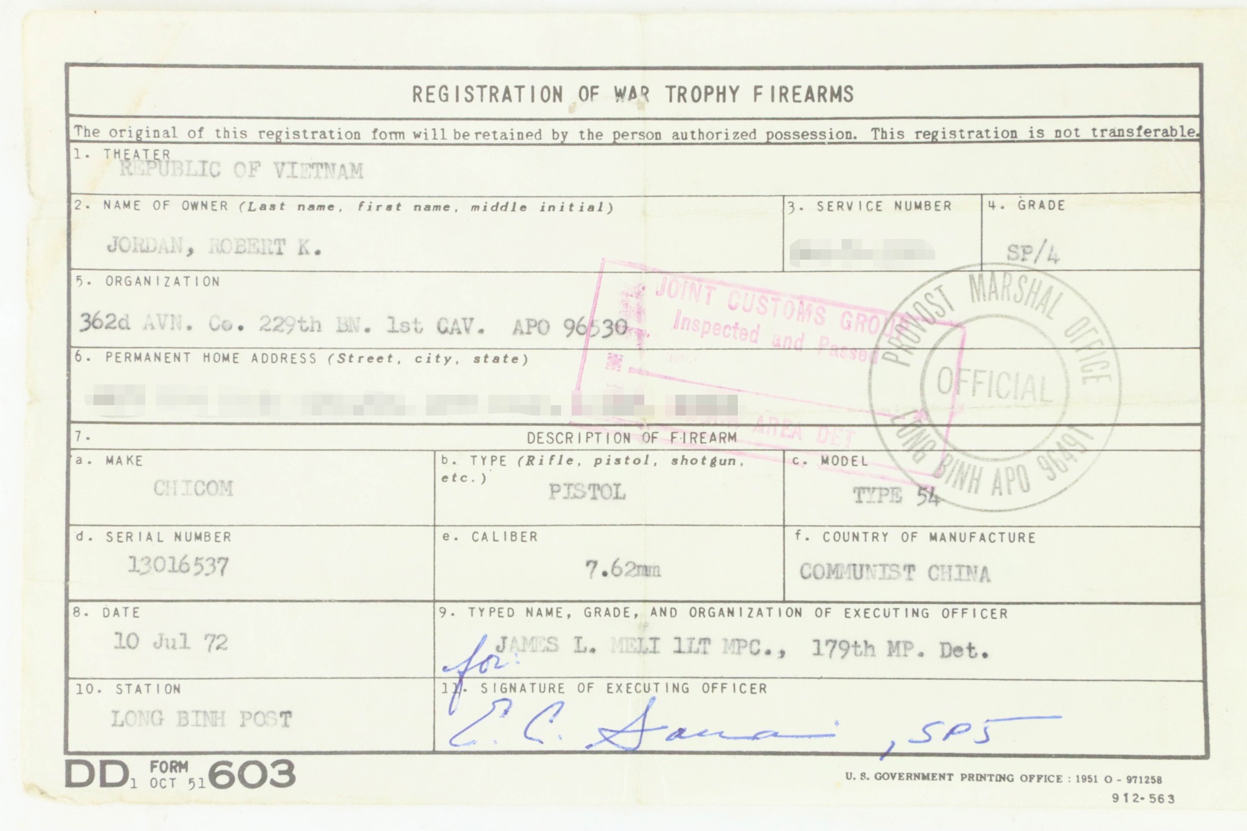 SOLD - Viet Cong Chinese Tokarev M20 Rig - With Vietnam Capture Docs - Image 16
