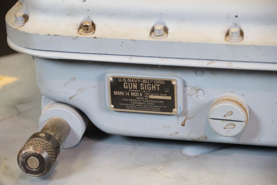 WW2 U.S. Navy Mk 14 Mod 8 40mm Bofors gun sight - Image 12