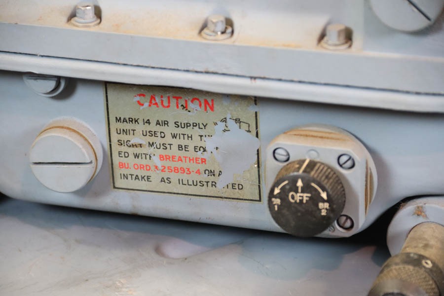 WW2 U.S. Navy Mk 14 Mod 8 40mm Bofors gun sight - Image 9